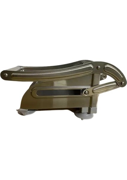 1 Adet Manuel Patates Dilimleyici Profesyonel Ev Sebze Doğrayıcı Paslanmaz Patates Kızartması Mutfak Gereçleri Ev Makinesi Alet (Yurt Dışından) fırsatları