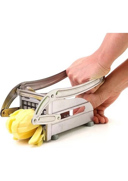 1 Adet Manuel Patates Dilimleyici Profesyonel Ev Sebze Doğrayıcı Paslanmaz Patates Kızartması Mutfak Gereçleri Ev Makinesi Alet (Yurt Dışından) indirimleri