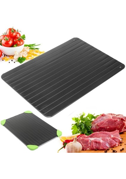 4 Adet Hızlı Buz Çözme Tepsisi Hızlı Çözülme Plakası Sihirli Tahta Gıda Et Meyve Için Hızlı Çözülme Buz Çözme Tepsisi Mutfak Gadget Aracı (Yurt Dışından)