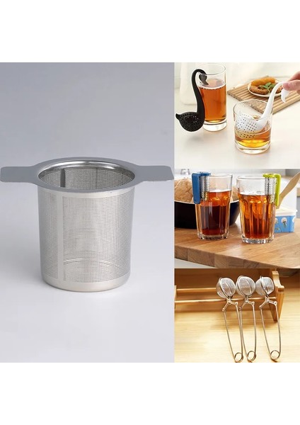 White-Swan-1pcs 1pcs Örgü Çay Demlik Paslanmaz Çelik Kuğu Köpekbalığı Çay Süzgeci Metal Çanta Filtre Kahve Bitki Baharat Filtresi Difüzör Kolu Çay Topu (Yurt Dışından) fiyatları