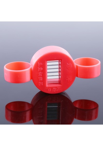 Kırmızı Paslanmaz Çelik Çok Fonksiyonlu Mutfak Aracı Sebze Meyve Patates Yeşil Fasulye Soyucu Rende Şalgam Kesici Dilimleme Kavun Gadget (Yurt Dışından)