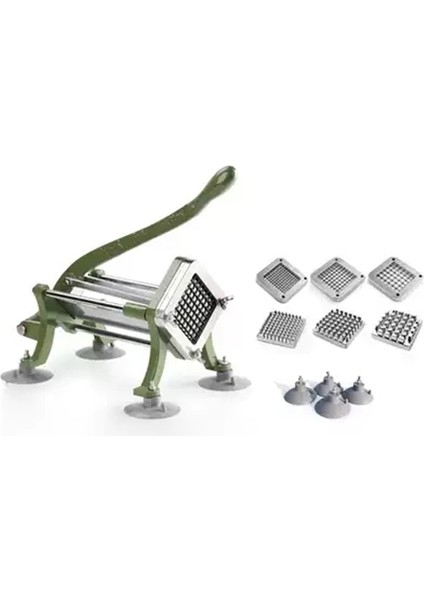 1.0 Itici Patates Kızartması Kesme Makinesi Bıçağı Kesici Itme 0.7 1.0 1.3 cm Aksesuarları 1 Adet (Yurt Dışından) fiyatları