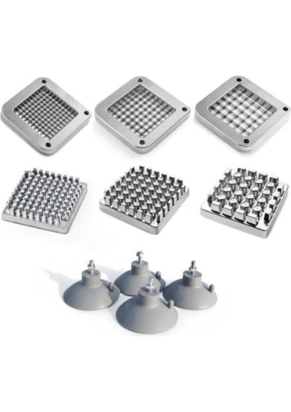 1.0 Itici Patates Kızartması Kesme Makinesi Bıçağı Kesici Itme 0.7 1.0 1.3 cm Aksesuarları 1 Adet (Yurt Dışından) indirimleri