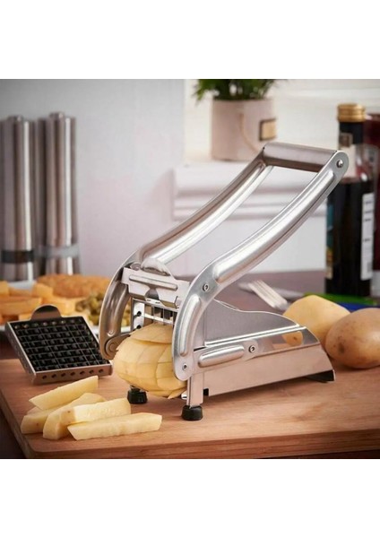 Gümüş-A Araçlar Manuel Patates Kesici Kesici Kıyıcı Cips Çelik Kesme Paslanmaz Makinesi Makinesi Patates Et Sebze Mutfak (Yurt Dışından) indirimleri