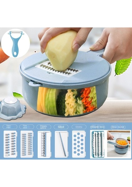 Şeffaf Sarı 1 Çok Fonksiyonlu Sebze Kesici Patates Dilimleyici Rende Dilimleme Mutfak Malzemeleri Ev Tel Kazıyıcı Silecek (Yurt Dışından) fiyatları