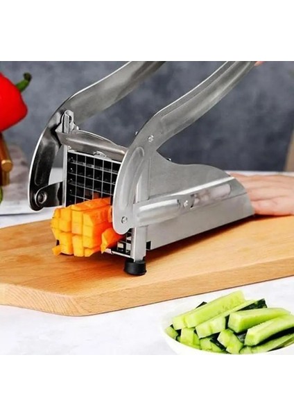 36 Delik Manuel Kesici Paslanmaz Çelik Patates Kızartması Dilimleme Patates Cipsi Makinesi Et Kıyıcı Dicer Kesme Makinesi Pişirme Aracı Mutfak (Yurt Dışından) fırsatları