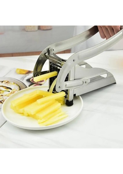 Mor Paslanmaz Çelik Fransız Kızartma Kesici Patates Kızartması Dilimleme Patates Cipsi Şerit Dilimleme Manuel Sebze Kesici Mutfak Aksesuarları (Yurt Dışından) fiyatları