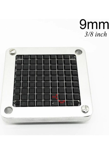 6 mm Bıçak Paslanmaz Çelik Fransız Kızartma Kıyıcı Cips Mutfak Sebze Patates Parçalayıcı Patates Kızartması Çip Kesici 3 Bıçak Boyutu Cips Kesici Pa (Yurt Dışından) fırsatları