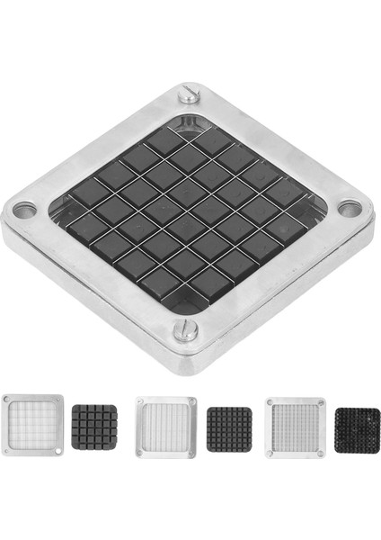 6mm Ticari Fransız Kızartma Kesici Bıçak Paslanmaz Çelik Manuel Patates Kesme Makinesi Bıçağı Salatalık Patlıcan Havuç Bıçağı (Yurt Dışından)