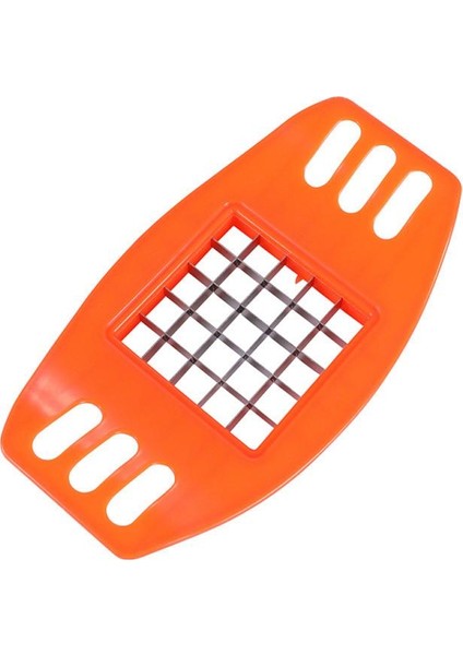 Rastgele Renk 18X10X3 cm Patates Cipsi Kızartma Aksesuarları Paslanmaz Yapma Kesici Havuç Kıyıcı Alet Mutfak 1 Adet Çip Aracı Sebze Kesici Fransız Çelik (Yurt Dışından) modelleri