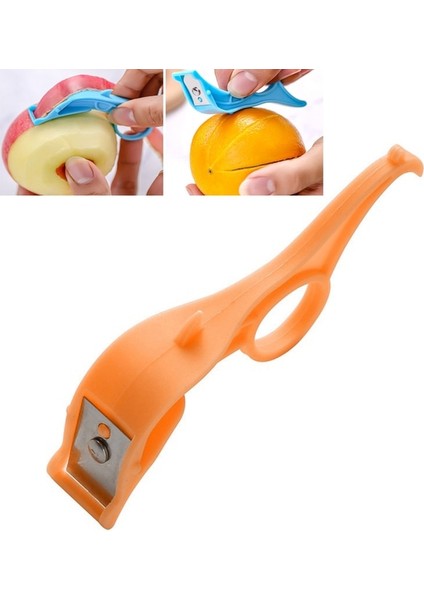 S8 Turuncu 10.5x2 cm Sebze Dilimleme Paslanmaz Mutfak Kızartma Patates Hamuru Dalgalı Fransız Araçları Makinesi Çip Buruşuk Bıçak Meyve Patates Kesici Çelik Kıyıcı (Yurt Dışından)