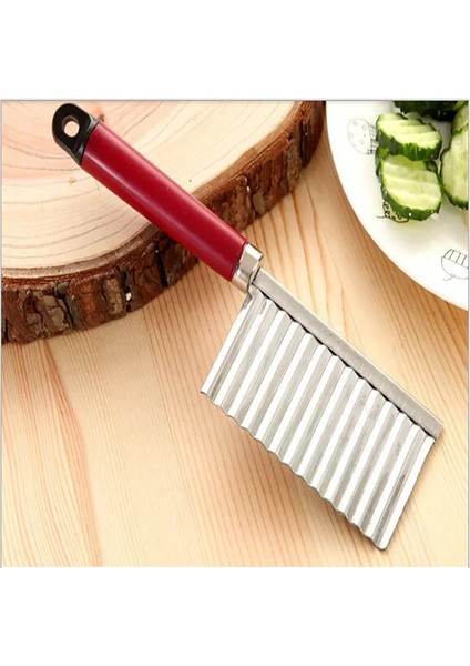 Stil 2 Patates Kızartma Kesici Paslanmaz Çelik Sebze Dilimleme Mutfak Aletleri Accesoire Mutfağı Havuç Dilimleme (Yurt Dışından)