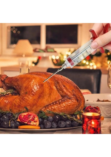 Iğne Türkiye Enjektör Domuz Eti Biftek Tavuk Sosu Baharat Enjeksiyon Mutfak Pişirme Sosu Turşusu Enjeksiyon Aksesuarları Barbekü Et Için (Yurt Dışından) modelleri