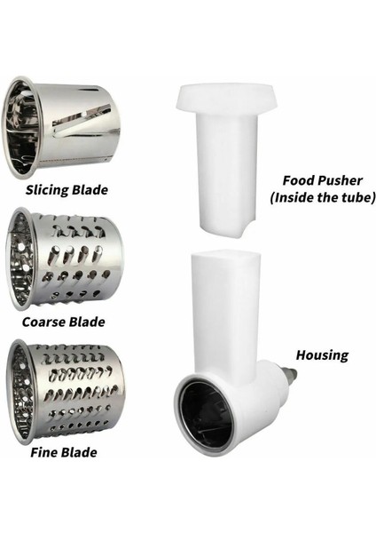Honhill Sebze Dilimleyici/parçalayıcı/peynir Rende Kitchenaid Tezgah Mikseri Eki Dilimleme Parçalama Aksesuarları (Yurt Dışından) fiyatları