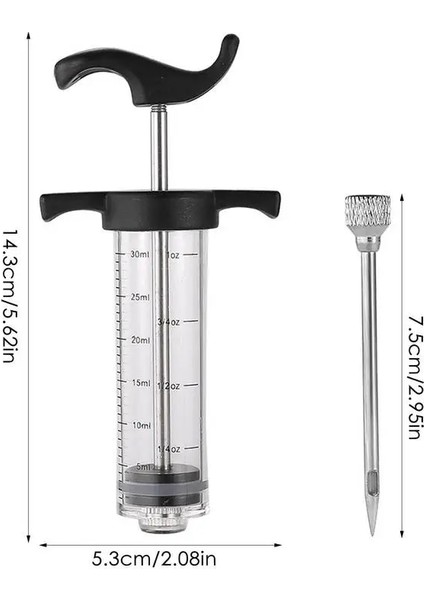 Kırmızı Et Enjektörü Hindi Baster Şırınga Barbekü Et Şırıngası Marinade Enjektör Domuz Biftek Et Sosları Şırıngalar Paslanmaz Çelik (Yurt Dışından) modelleri