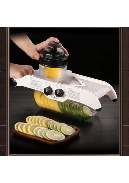 Stil 2 Mutfak Dilimleyici Meyve Dilimleyici Sebze Kesicisi Mutfak Robotu Parçalayıcı Ayarlanabilir Kalınlık Mutfak Aksesuarları (Yurt Dışından) fiyatları