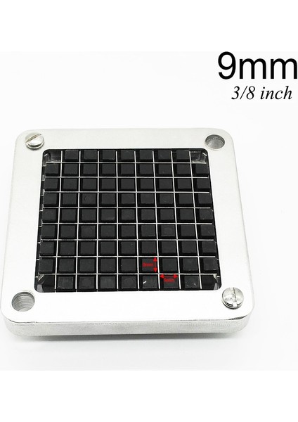 9 mm Bıçak Paslanmaz Çelik Fransız Kızartma Kıyıcı Cips Mutfak Sebze Patates Parçalayıcı Patates Kızartması Çip Kesici 3 Bıçak Boyutu Cips Kesici Pa (Yurt Dışından) fırsatları