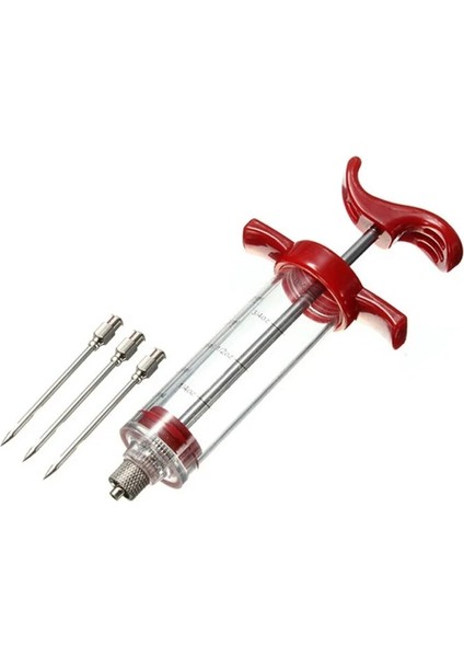 Resimleri Gösterdiği Gibi Barbekü Et Şırıngası Marine Enjektörü Paslanmaz Çelik Iğneler ile Hindi Tavuk Şırınga Sos Enjeksiyonu Mutfak Aletleri Aksesuarı (Yurt Dışından) fırsatları