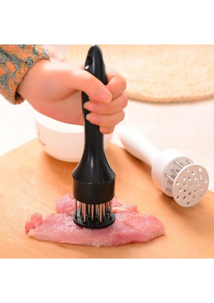 Siyah Ev Kırık Kaburga Ihale Et Iğnesi Domuz Pirzolası Tavuk Pirzolası Tavuk Kanatları Et Yumuşatma Iğnesi Tenderizer Paslanmaz Çelik (Yurt Dışından) fiyatları