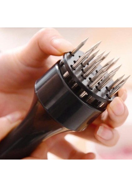 Siyah Ev Kırık Kaburga Ihale Et Iğnesi Domuz Pirzolası Tavuk Pirzolası Tavuk Kanatları Et Yumuşatma Iğnesi Tenderizer Paslanmaz Çelik (Yurt Dışından) modelleri