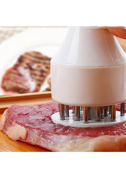 Siyah Ev Kırık Kaburga Ihale Et Iğnesi Domuz Pirzolası Tavuk Pirzolası Tavuk Kanatları Et Yumuşatma Iğnesi Tenderizer Paslanmaz Çelik (Yurt Dışından) indirimleri