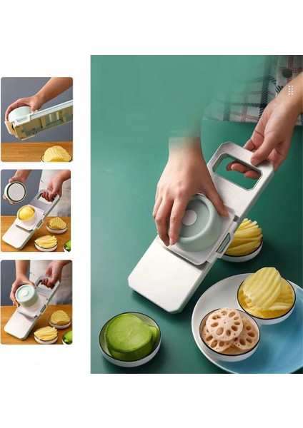 Çok Fonksiyonlu Sebze Kesici Ev Manuel Sebze Patates Parçalayıcı Dilimleme Rende Limon Dilimleme Mutfak Aracı (Yurt Dışından) modelleri
