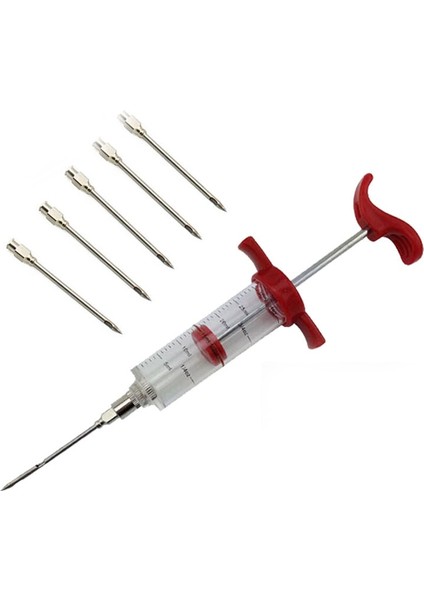 1 Ipucu Baharat Şırınga Paslanmaz Çelik Iğneler Baharat Şırınga Seti Barbekü Et Lezzet Enjektör Kithen Pişirme Sos Turşusu Aksesuarları (Yurt Dışından) indirimleri