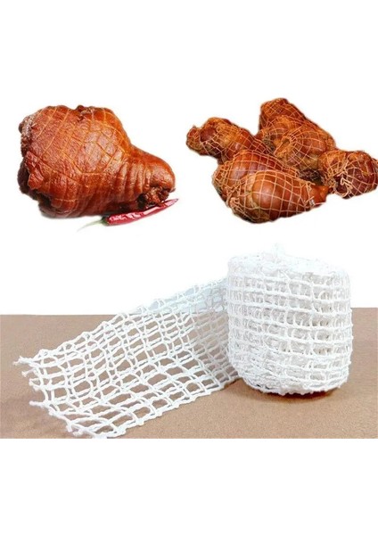 3 M Et Netleştirme Rulo 3 Metre Süper Pamuk Et Net Elastik Jambon Sosis Örgü Güçlü Delysia Kral Pamuk Et Örgü Mutfak Kullanımı Için (Yurt Dışından)