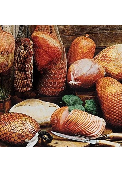 3 M Et Netleştirme Rulo 3 Metre Süper Pamuk Et Net Elastik Jambon Sosis Örgü Güçlü Delysia Kral Pamuk Et Örgü Mutfak Kullanımı Için (Yurt Dışından)