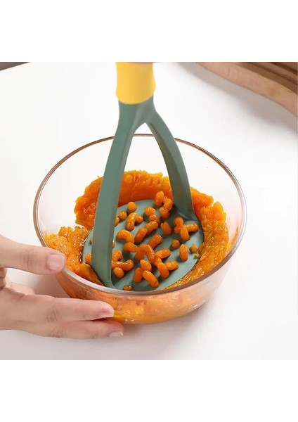 Yeşil Gıda Ezici Patates Aracı Gıda Ezme Yeniden Kullanılabilir Taşınabilir Patates Parçalayıcı Ergonomik Saplı Muz Ezici Mutfak Aracı (Yurt Dışından) modelleri