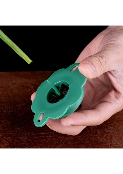 Bir Parçalayıcı Ipek Bıçak Dilimleme Yeşil Soğan Kesici Speedy Gıda Parçalayıcı Sebze Rende Mutfağı Outils Soğan Parçalayıcı Mutfak Aksesuarları (Yurt Dışından) fırsatları