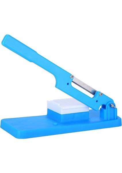 Mavi Çok Fonksiyonlu Dilimleyici Kaymaz Saplı Sebze Sığır Eti Ot Koyun Eti Rulo Kesici Et Dilimleme Cleaver Keskin Bıçak Sebze Kesici Kitch (Yurt Dışından)