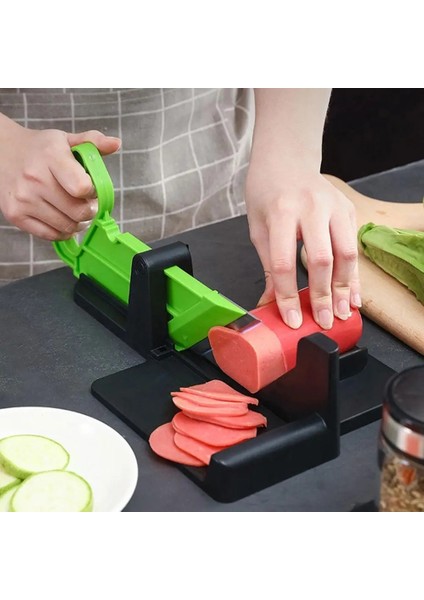 Kırmızı 1 Adet Çok Fonksiyonlu Masa Dilimleme Gıda Kesici Aracı Et Kesme Makinesi Patates Sebze Dilimleme Kolay Kesim Mutfak Aletleri (Yurt Dışından) fırsatları