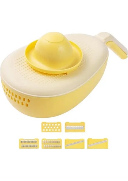 Sarı Sebze Dilimleyici Kolay Temizlenen Meyve Kesici Ergonomik Kesim Hafif Paslanmaz Çelik Meyve Sebze Kesici (Yurt Dışından) fiyatları