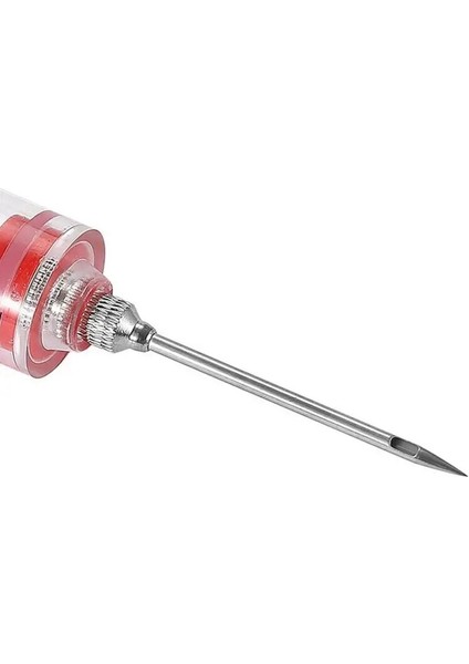 Kırmızı Et Enjektörü Hindi Baster Şırınga Barbekü Et Şırıngası Turşu Enjektörü Yeniden Kullanılabilir Pişirme Şırıngası Dolgu Ev Yapımı Et Şırıngası (Yurt Dışından) fiyatları