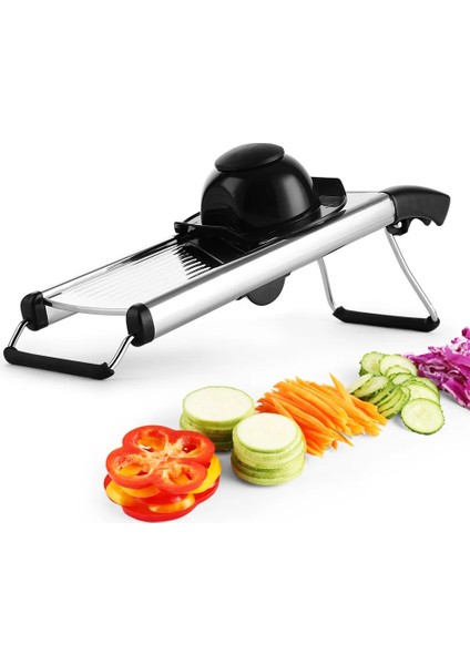 A-1 Adet Çok Fonksiyonlu Mandoline Sebze Kesici Paslanmaz Çelik Patates Dilimleyici Ayarlanabilir Sebze Soğan Rende Mutfak Aracı Aksesuarları (Yurt Dışından) modelleri