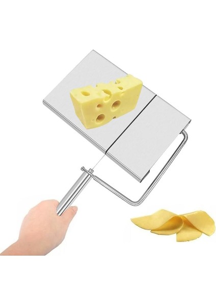 Gümüş Sosis Dilimleyici Telli Dayanıklı Çok Fonksiyonlu Peynir Dilimleyici 6 Yedek Telli Dayanıklı Sosis Tereyağı Jambon Dilimleyici Çok (Yurt Dışından) indirimleri