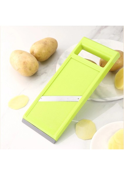 01 Patates Rende Dayanıklı Sebze Kesici Keskin Sebze Dilimleyici Düzgün Kesimler Işgücü Tasarrufu Sağlayan Kullanışlı Mutfak Aksesuarları Kaymaz (Yurt Dışından) fırsatları