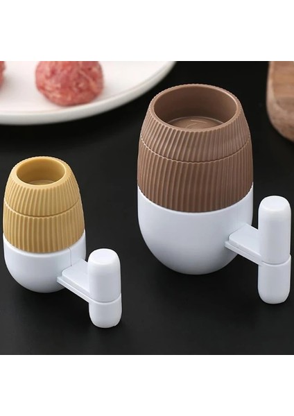 2 Adet 2 Adet Köfte Topu Yapma Kalıp Pirinç Dıy Doldurulmuş Sandviç Mutfak Balık Makinesi Et Aracı Aksesuarları Alet Mutfağı Cozinha Cocina (Yurt Dışından)