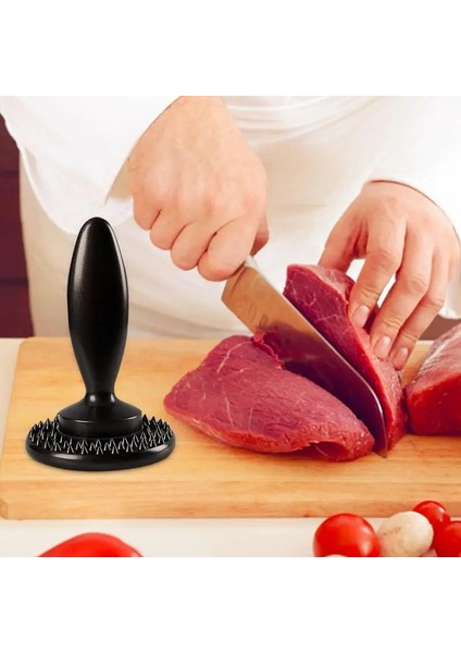 Siyah Geri Dönüşümlü Et Tenderizer Profesyonel Biftek Pounder Marine Et Ezme Ezme Sarımsak Pişirme Aksesuarları Için Hazırlık Aracı (Yurt Dışından) fırsatları