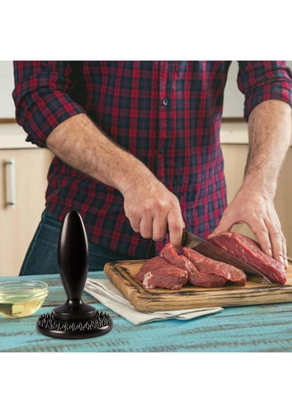 Siyah Geri Dönüşümlü Et Tenderizer Profesyonel Biftek Pounder Marine Et Ezme Ezme Sarımsak Pişirme Aksesuarları Için Hazırlık Aracı (Yurt Dışından) indirimleri