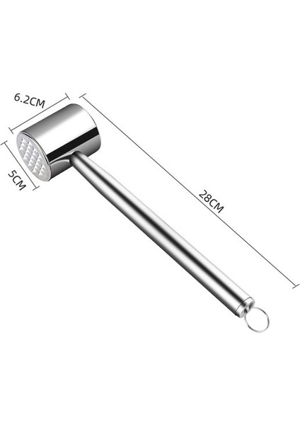 Paslanmaz Çelik Gıanxı Ev Paslanmaz Çelik Vuruş Gevşek Sığır Topuz Biftek Ihale Et En Iyi Çekiç Mutfak Tenderizer (Yurt Dışından)