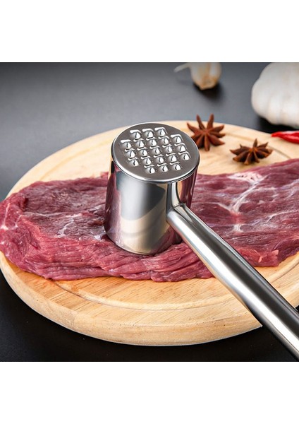 Paslanmaz Çelik Gıanxı Ev Paslanmaz Çelik Vuruş Gevşek Sığır Topuz Biftek Ihale Et En Iyi Çekiç Mutfak Tenderizer (Yurt Dışından) fiyatları