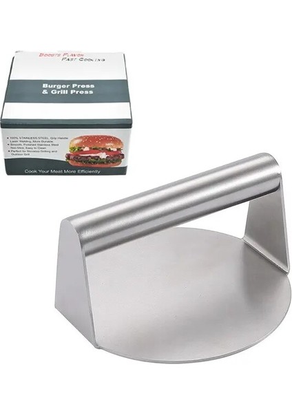 Dairesel Hamburger Presi 304 Paslanmaz Çelik Yapışmaz Et Sığır Izgara Burger Presi Patty Maker Hamburger Makinesi Mutfak Malzemeleri (Yurt Dışından)
