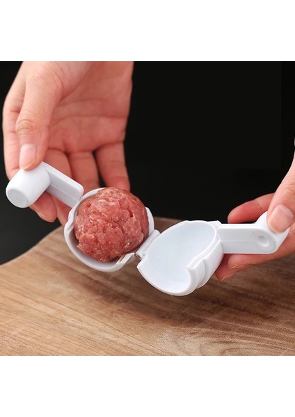 2 Adet 2 Adet Köfte Topu Yapma Kalıp Pirinç Dıy Doldurulmuş Sandviç Mutfak Balık Makinesi Et Aracı Aksesuarları Alet Mutfağı Cozinha Cocina (Yurt Dışından)