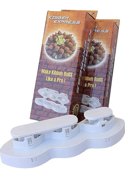 4 Delik 7 cm Manuel Içli Köfte Ekspres 9 Delik Köfte Makinesi Köfte Kalıp Basın Kıyma Işlemci Kek Tatlılar Pasta Mutfak Gereçleri 1 Adet (Yurt Dışından)