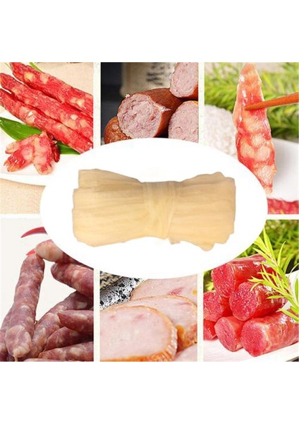 Sosis Muhafaza Sosis Muhafazaları 22MM Doğal Sosis Muhafazaları Sosis Kabuğu Gıda Sınıfı Hot Dog Salam Pişirme Araçları Yenmeyen Muhafazaları (Yurt Dışından) modelleri