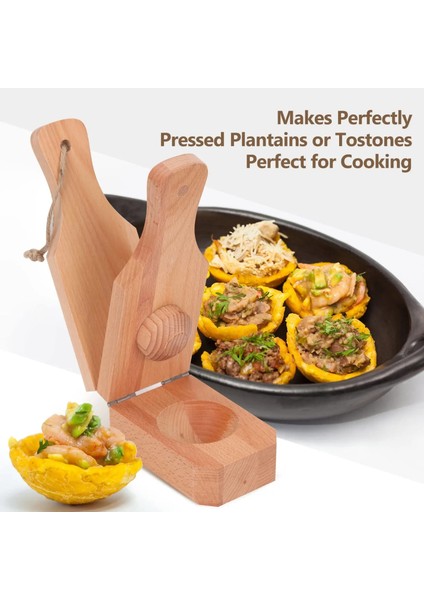 Muz Pres Ahşap Tostonera Muz Pres Muz Parçalayıcı Makinesi Yeşil Muz Ahşap Kızarmış Plantain Cips Tostones Için Çıtır Tostones (Yurt Dışından) fiyatları