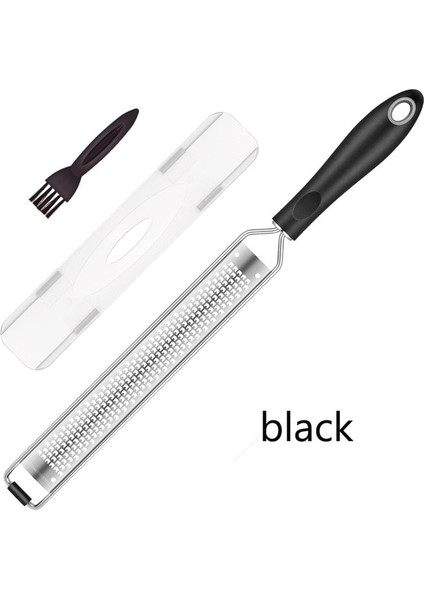 Siyah Yeni Paslanmaz Limon Peynir Sebze Zester Rende Soyucu Dilimleme Mutfak Aracı Araçlar Meyve Doğrayıcı Roman Mutfak Aksesuarı (Yurt Dışından)