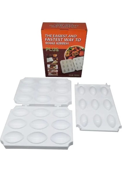 Opak 9 Izgaralar Büyük Boy Köfte Makinesi Patty Yapımcıları Kalıp Hafif Dıy Yapımı Kalıp Kek Makarna Dondurma Meyve Için Uygun (Yurt Dışından)